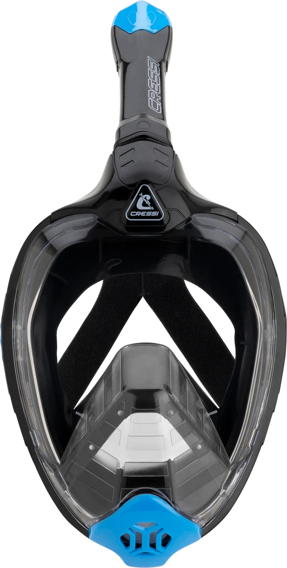 Cressi Tauchermaske Bali Full Face Mask black/blue