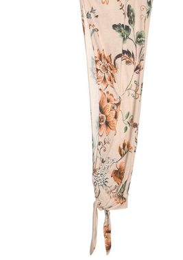 Buffalo Overall mit Schlitzen seitlich am Bein, sommerlicher Jumpsuit mit Blumenprint