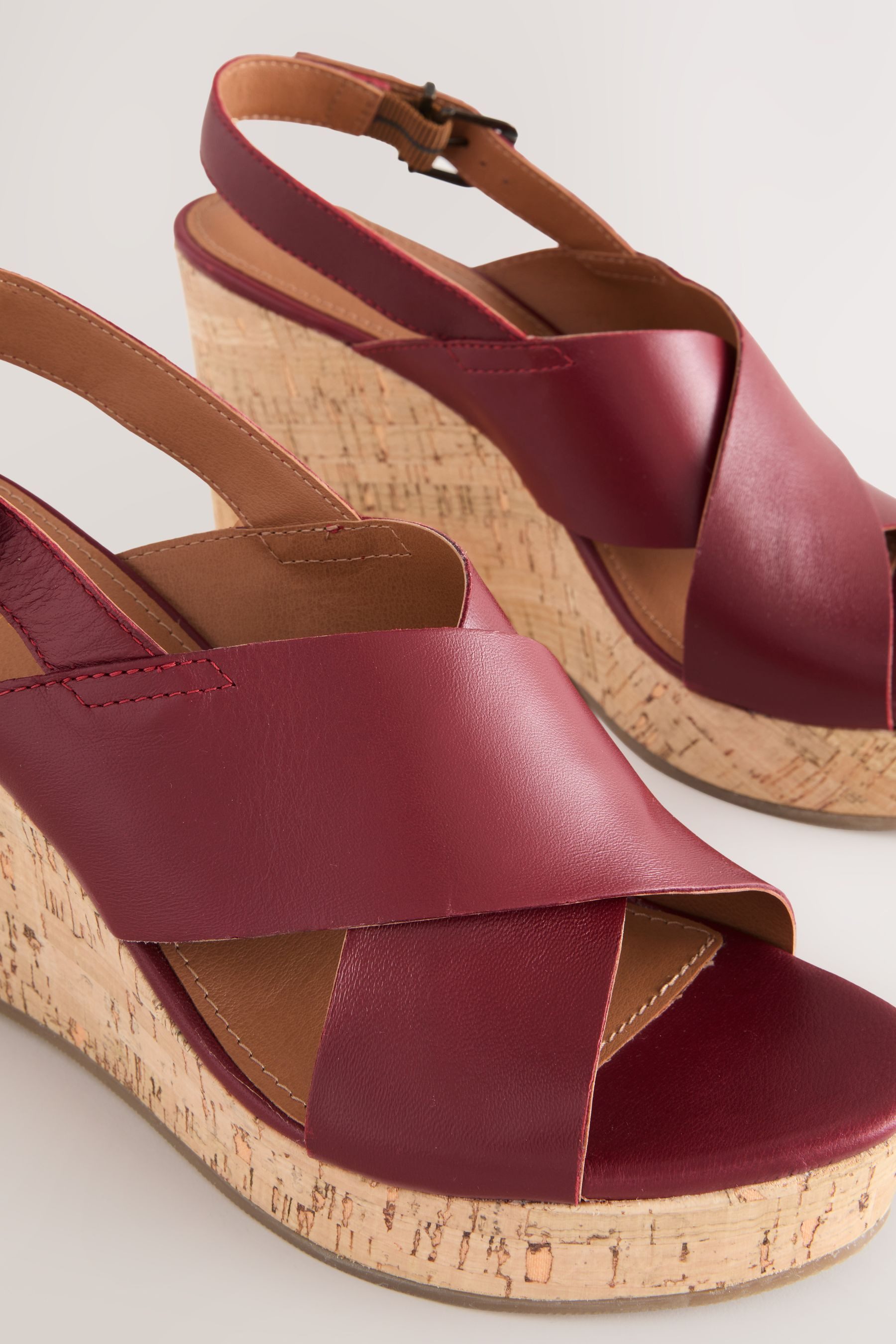 Next Forever Comfort® Plateau-Slingbacks mit Keilabsatz Slingsandale (1-tlg günstig online kaufen