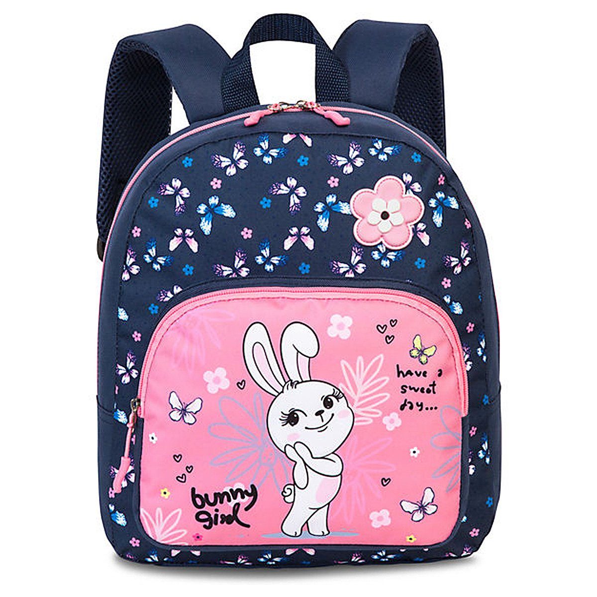 fabrizio® Rucksack Bunny Girl Mädchen Rucksack Kinderrucksack 20580-5021