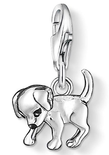 THOMAS SABO Charm-Einhänger »Hunde-Welpe, 0885-007-12«, mit Emaille