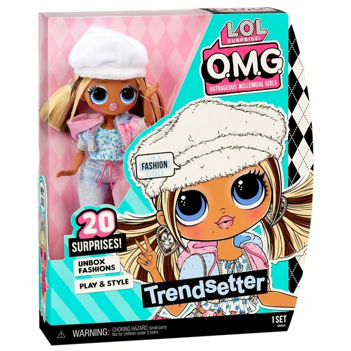 L.O.L. SURPRISE! Handpuppe LOL Surprise OMG Core Doll Serie 5- Trendsetter