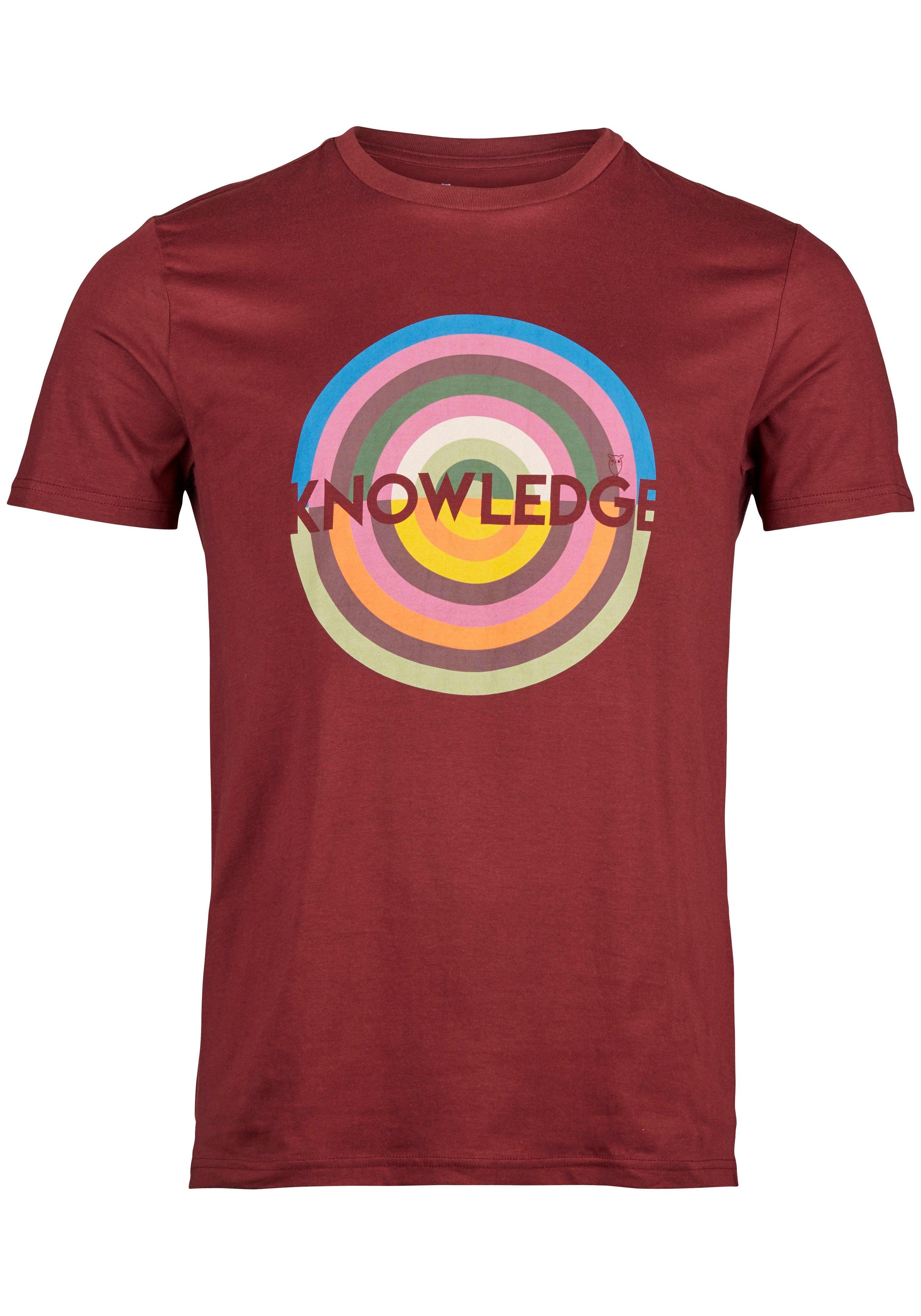 KnowledgeCotton Apparel TShirt, 91 weniger Wasserverbrauch im Anbau