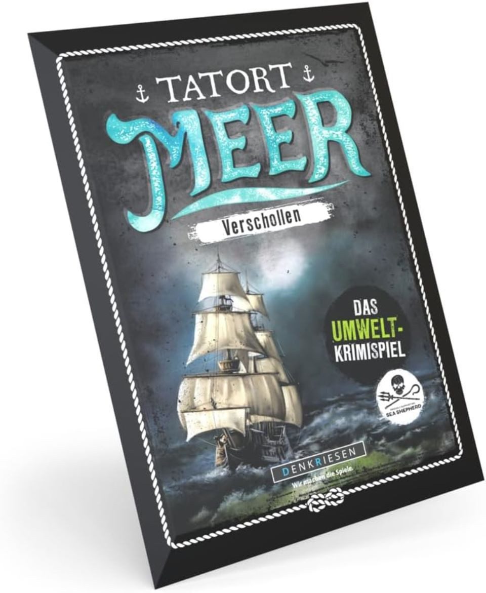 Spiel DENKRIESEN - Tatort Meer, Spannendes Krimispiel