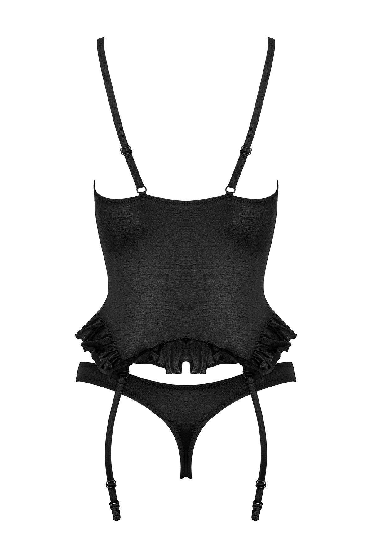 SpaLeXLine Corsage Lagoon Corset schwarz (Set) – Bild 4 von 5