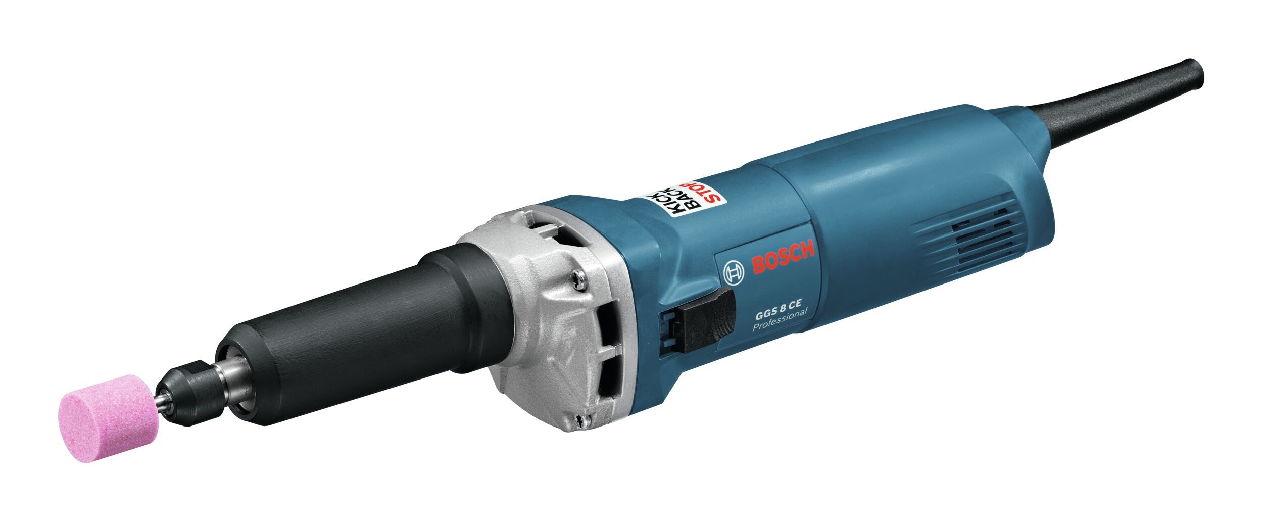 Bosch Professional Geradschleifer GGS 8 CE, max. 8000 U/min, Mit 750 Watt Motor - im Karton