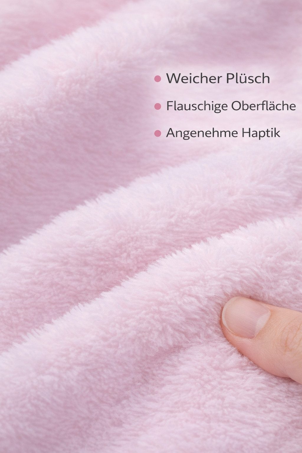 soma Schulrucksack Plüsch Kinder Rucksack Capybara Rosa mit Frontfach Reißverschluss (Set, 1-tlg., Geschenk-Set), Flauschiger Kinder Rucksack mit Capybara Motiv – Bild 5 von 5