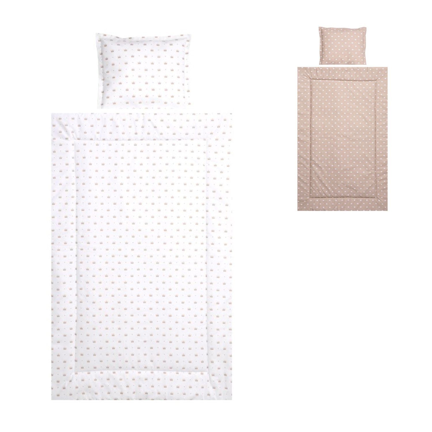 Lorelli Babybettwäsche Kinderbettwäsche 3-teilig, Baumwolle, 3 günstig online kaufen