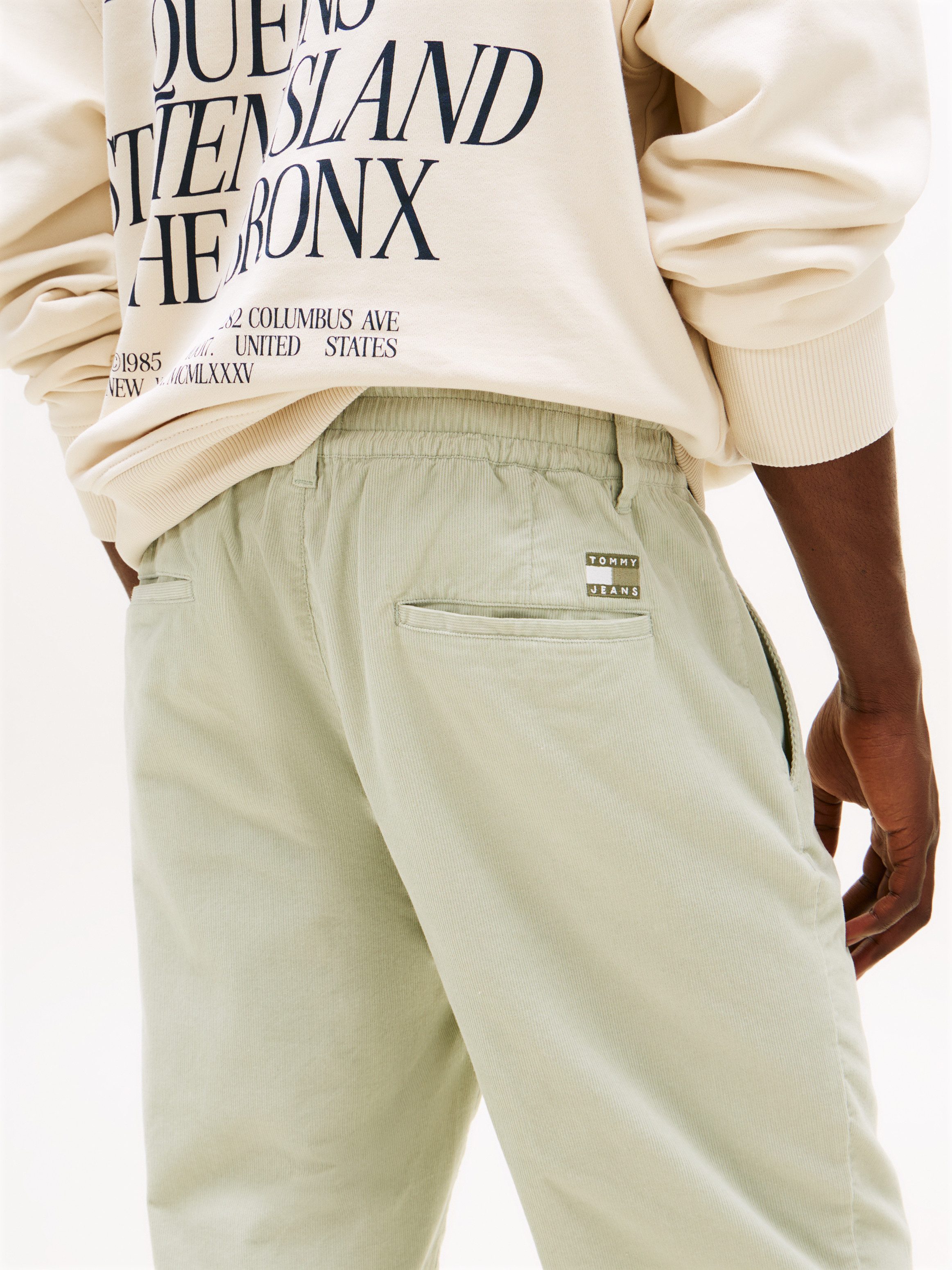 Tommy Jeans Stoffhose TJM ISAAC LIGHT CORD PANTS Mit Gürtelschlaufen günstig online kaufen