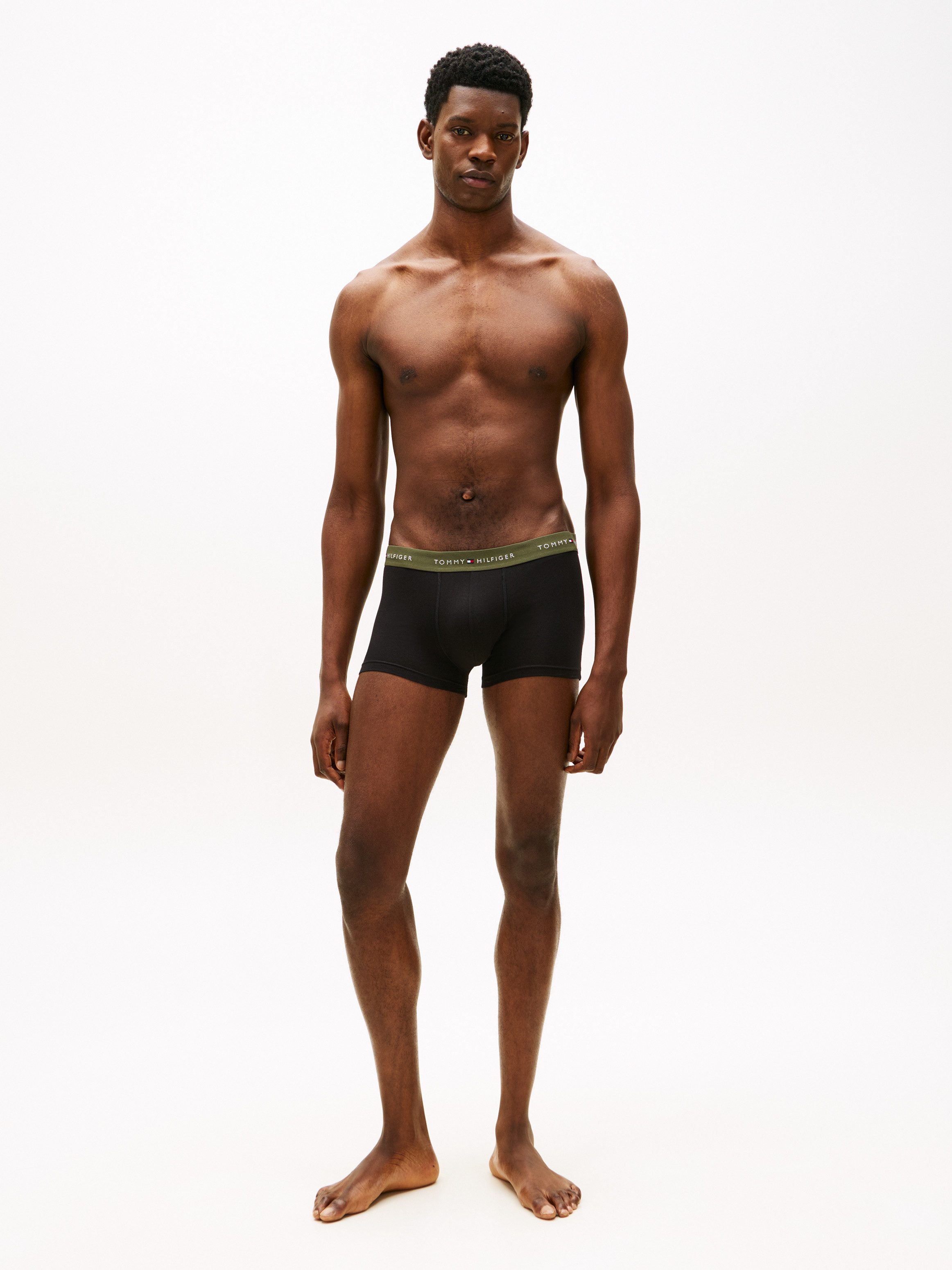 Tommy Hilfiger Underwear Trunk (3-St) Körpernahe Passform mit elastischem Bund – Bild 5 von 5