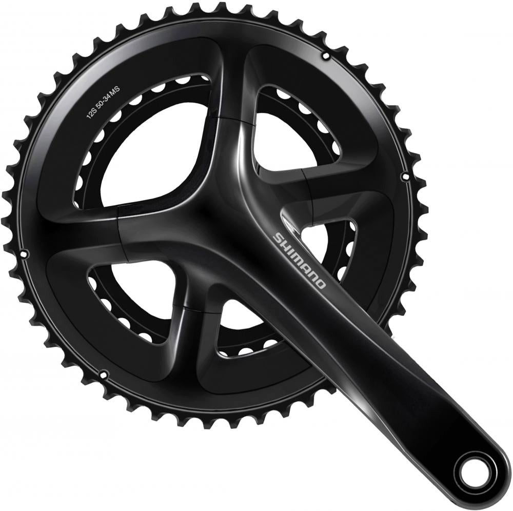 Fahrradkurbel SHIMANO Kurbelgarnitur FC-RS520 172,5 mm 50-34 Zähne Kurbelgarnitur -