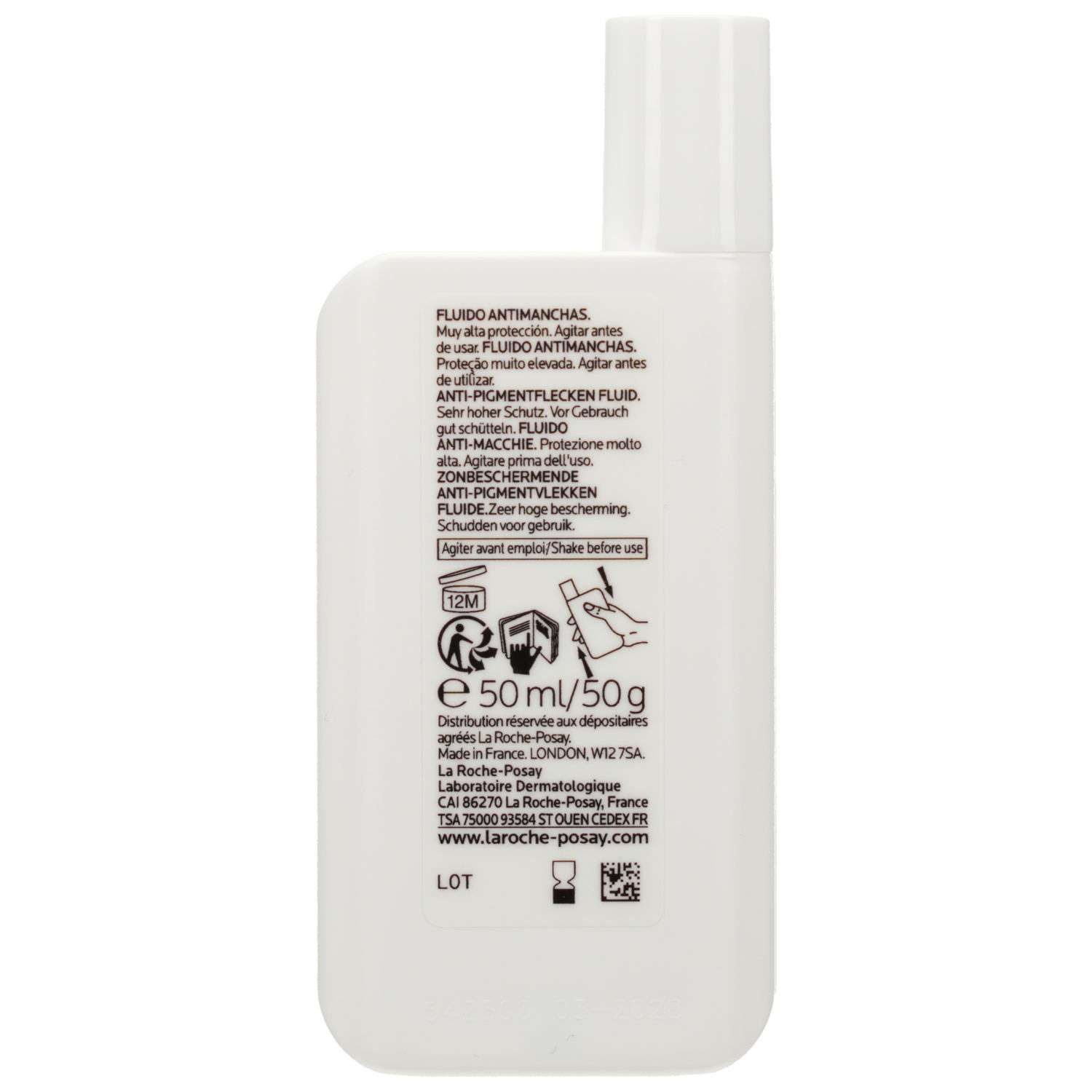 Roche Sonnenschutzcreme ROCHE-POSAY Anthelios Anti-Pigment Flu.UVM.LSF 50+ 50ml PZN 19398933