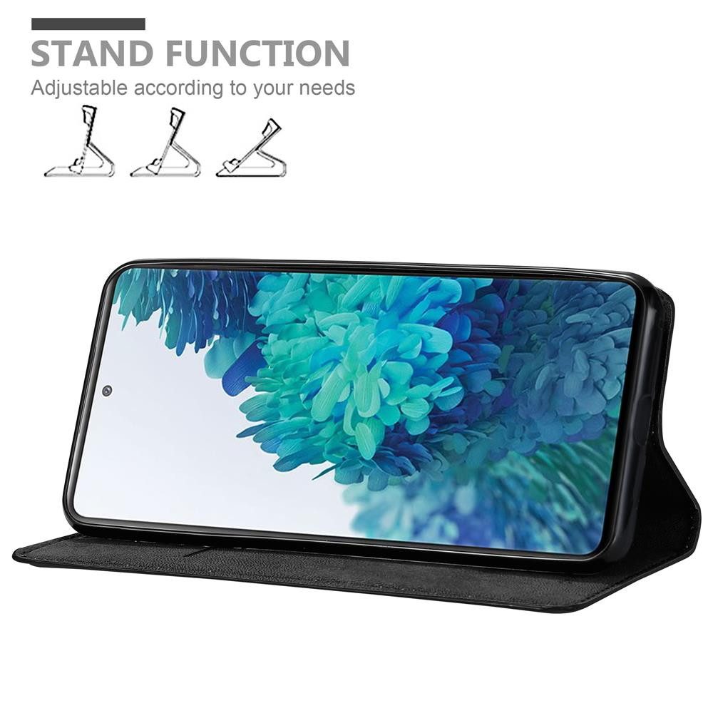 Cadorabo Handyhülle für Samsung Galaxy S20 FE Hülle Samsung Galaxy S20 FE, Hülle Schutzhülle mit Standfunktion, Magnetverschluss und Kartenfach