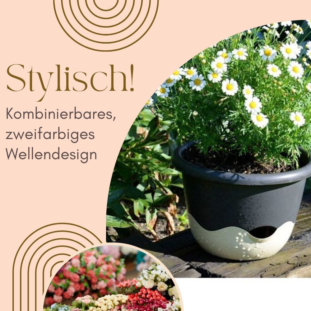 GarPet Blumentopf Blumentopf hängend Blumenampel Hängetopf günstig online kaufen
