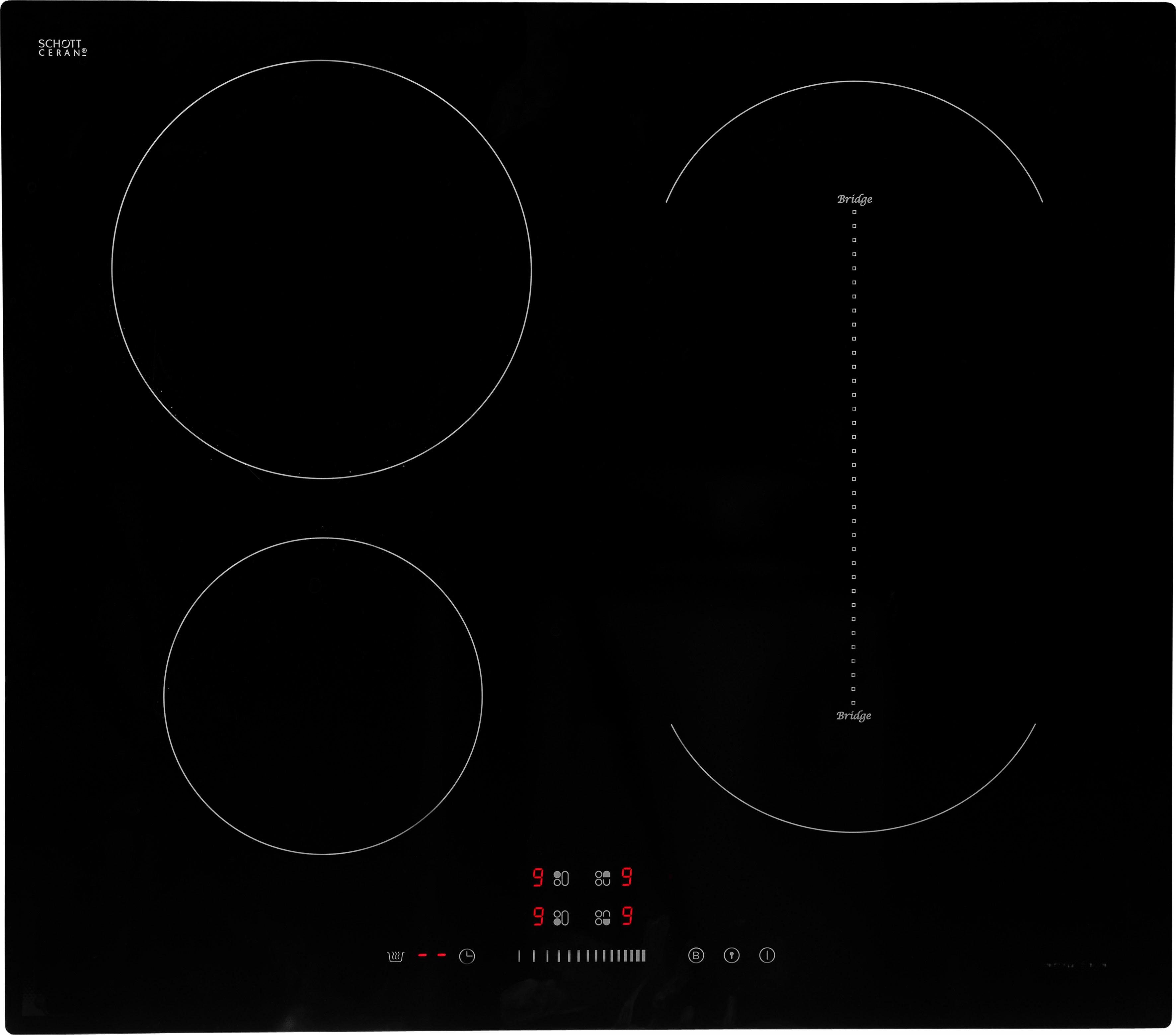 Hanseatic Induktions-Kochfeld von SCHOTT CERAN® MC-IF7127B2C-A, mit  Warmhaltefunktion