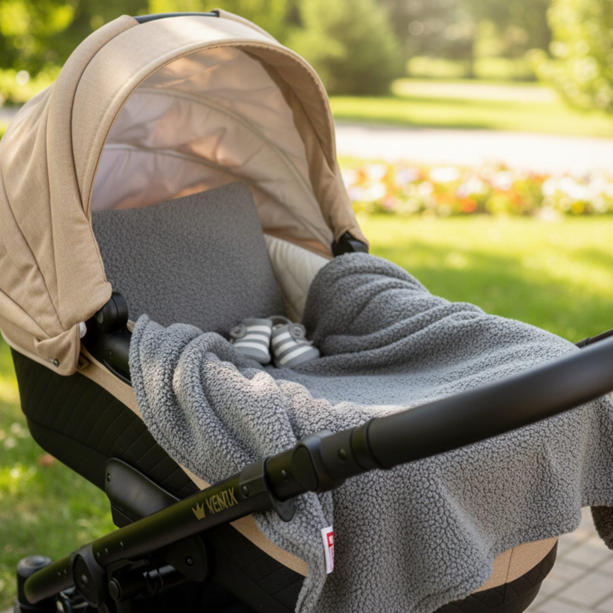 Babydecke BOUCLÉ 60x75 cm Winter Babydecke günstig online kaufen