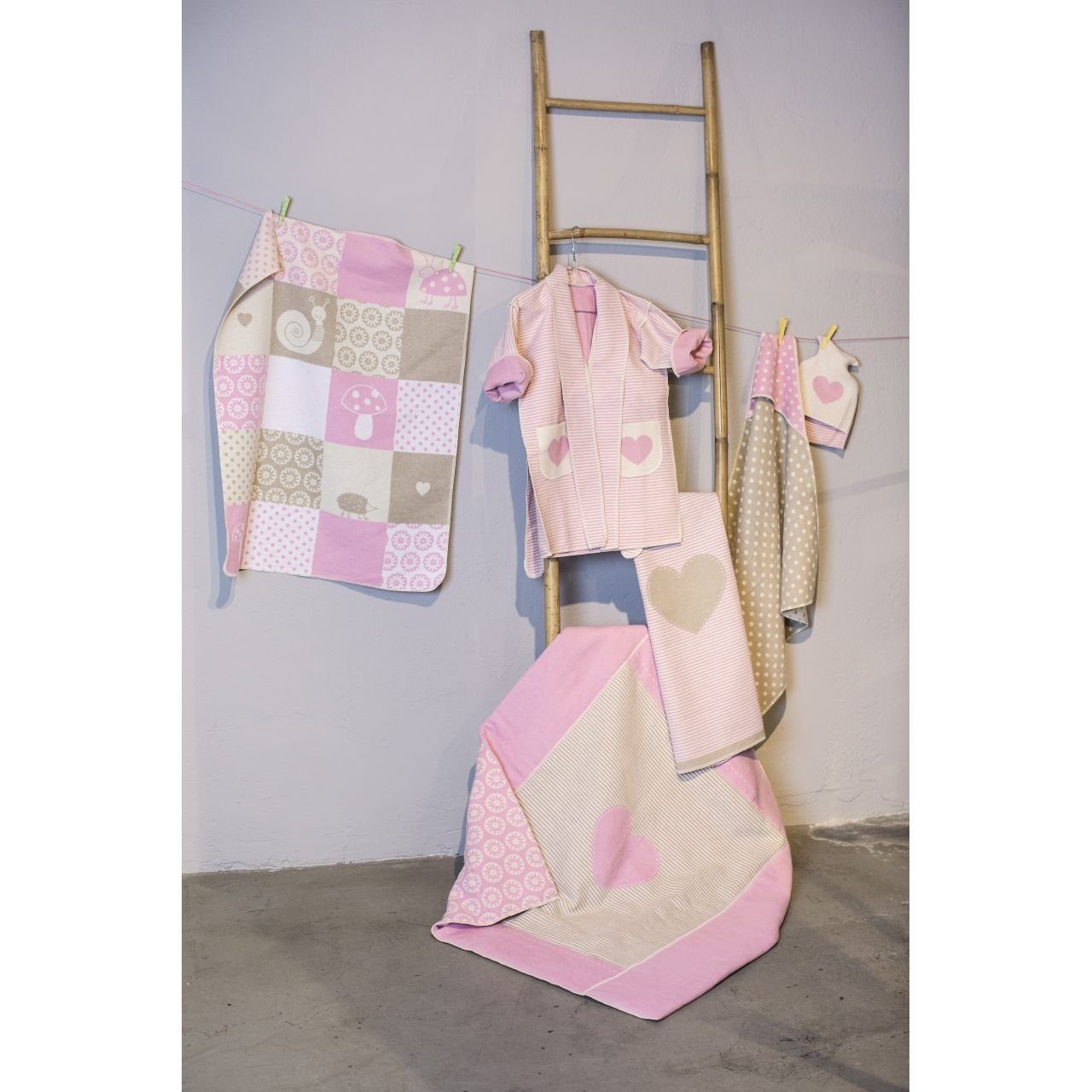 Krabbeldecke Babydecke 100x100cm Kuscheldecke, DAVID FUSSENEGGER