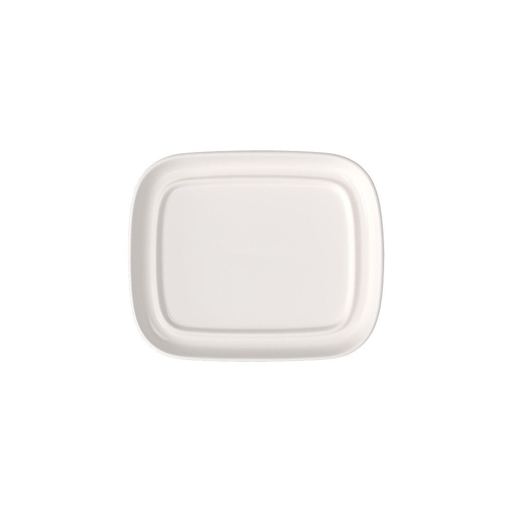 Villeroy & Boch Butterdose Fleur couleur Butterdose 15x12,5x6,5cm, Porzellan, (1-tlg), Premium Porcelain, mikrow.- & spülm.sicher, Made in Germany
