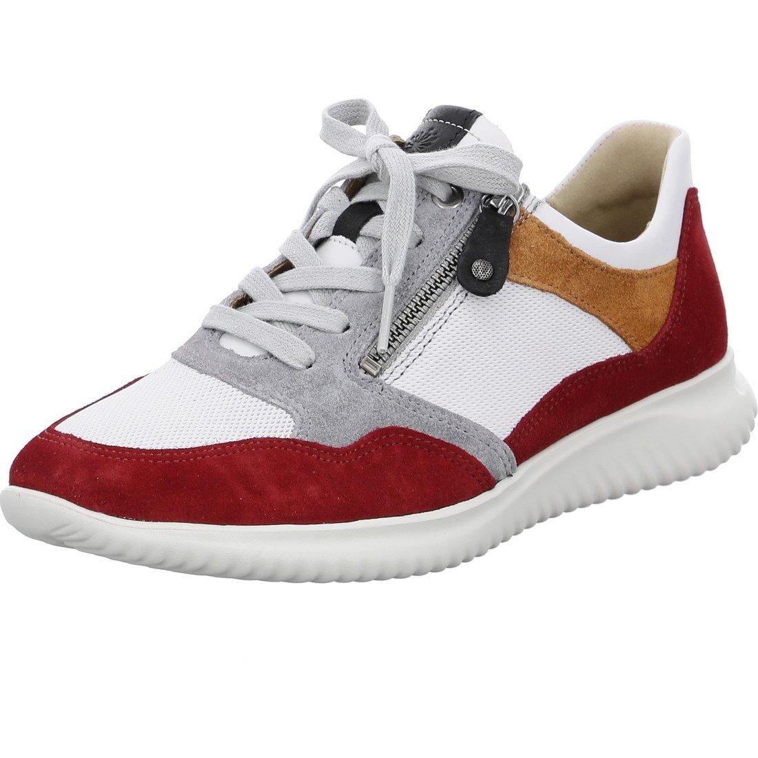 Hartjes Hartjes Schuhe, Schnürschuh Breeze - Velours Schnürschuh rot 045768