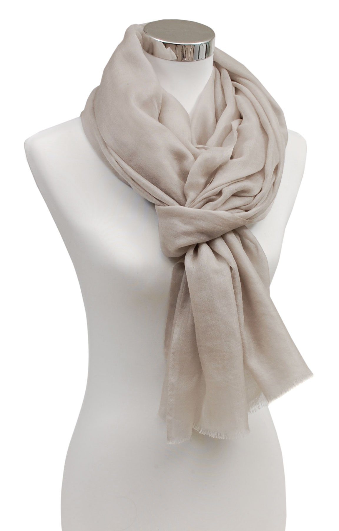 Bovari Kaschmirschal Kaschmir Schal Damen - 100% Kaschmir - Extra Leicht / Hauchzart, - Premium Cashmere - extra dünner Ganzjahresschal - 200 x 70 cm
