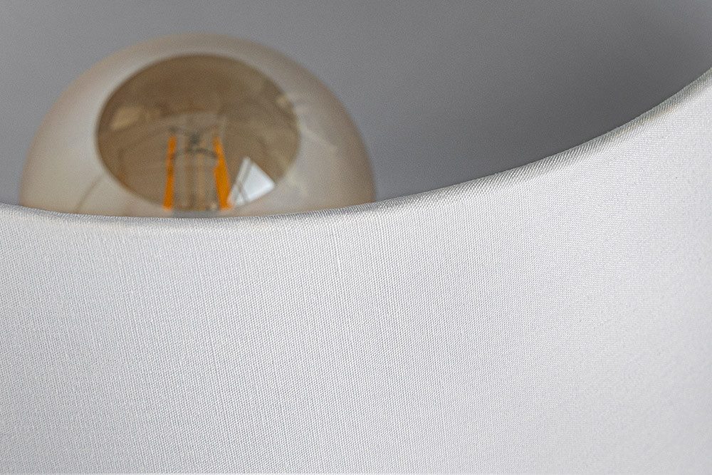 riess-ambiente Tischleuchte CLASSIC 60cm transparent / weiß · Tischleuchte aus Glas mit Schirm, Ein-/Ausschalter, ohne Leuchtmittel, Wohnzimmer · Dekoration · S – Bild 5 von 5