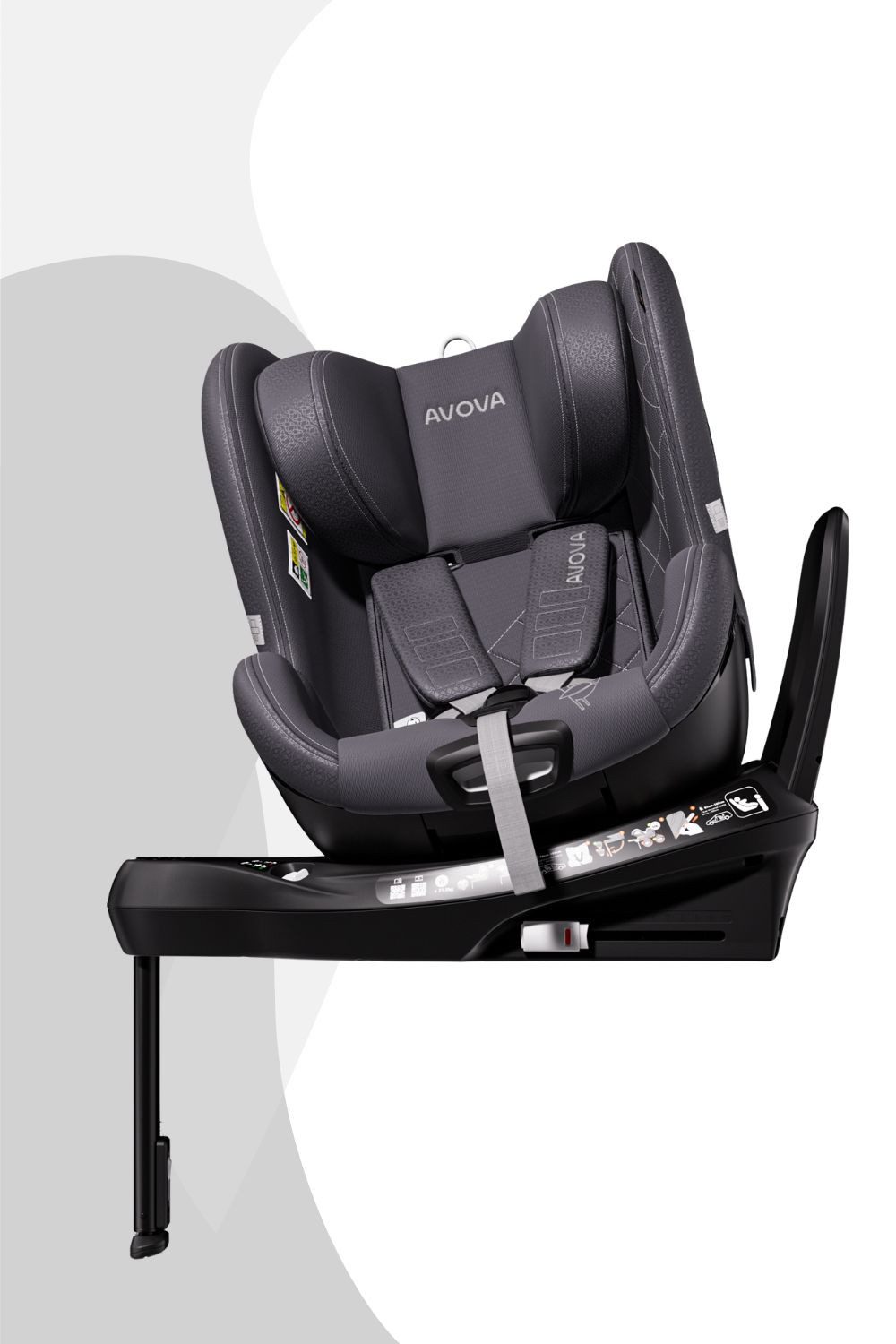 RECARO Autokindersitz Alera X 1 Reboard Kindersitz (3 Monate - 4 Jahre), ab 3 Monate - 4 Jahre, 61-105 cm