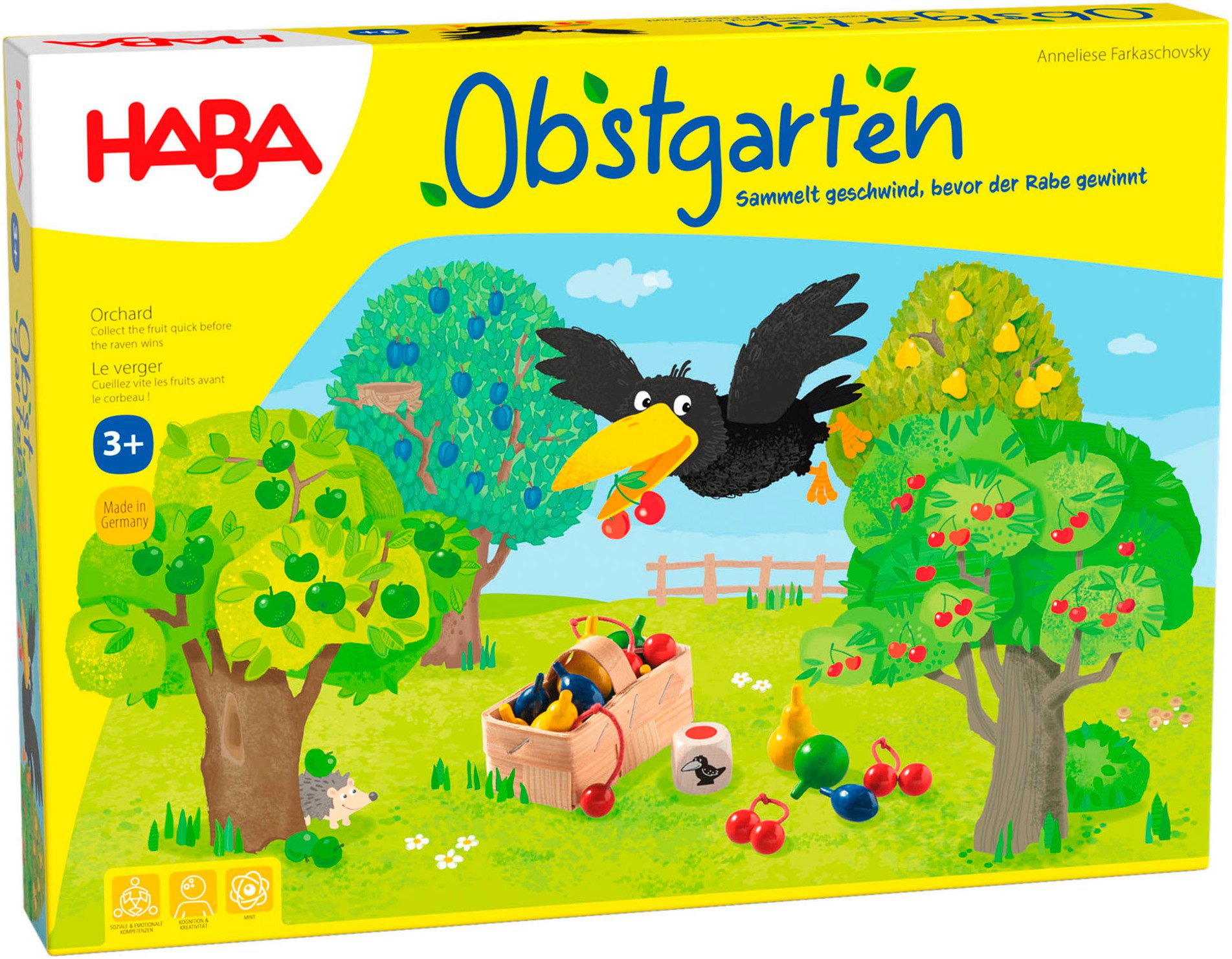 Haba Spiel, Obstgarten, Made in Germany
