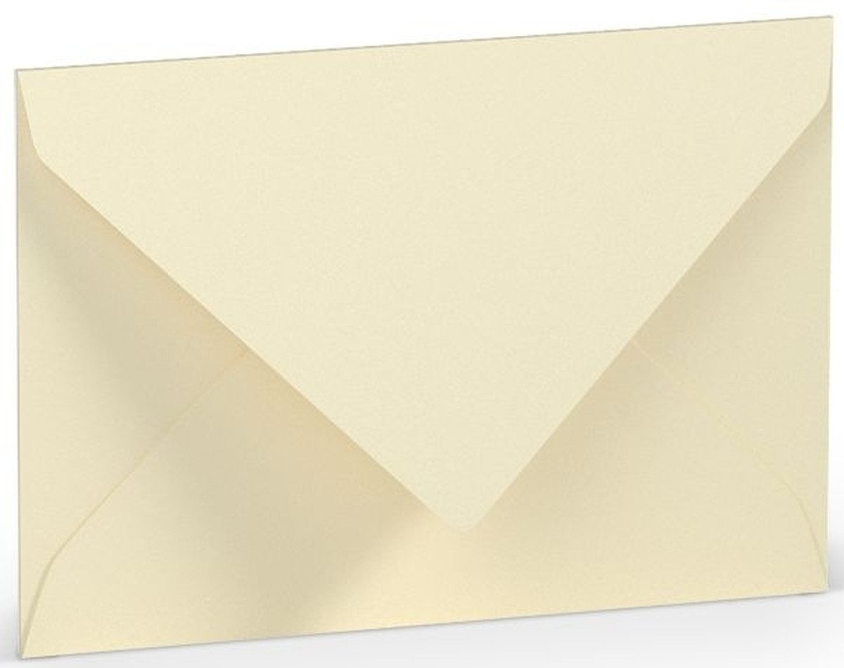Rössler Briefumschlag Briefumschläge Coloretti VE=5 Stück C7 creme