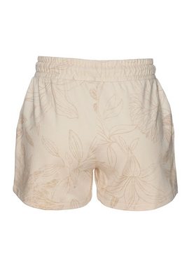 LASCANA Relaxshorts mit floralem Alloverdruck, Loungeanzug