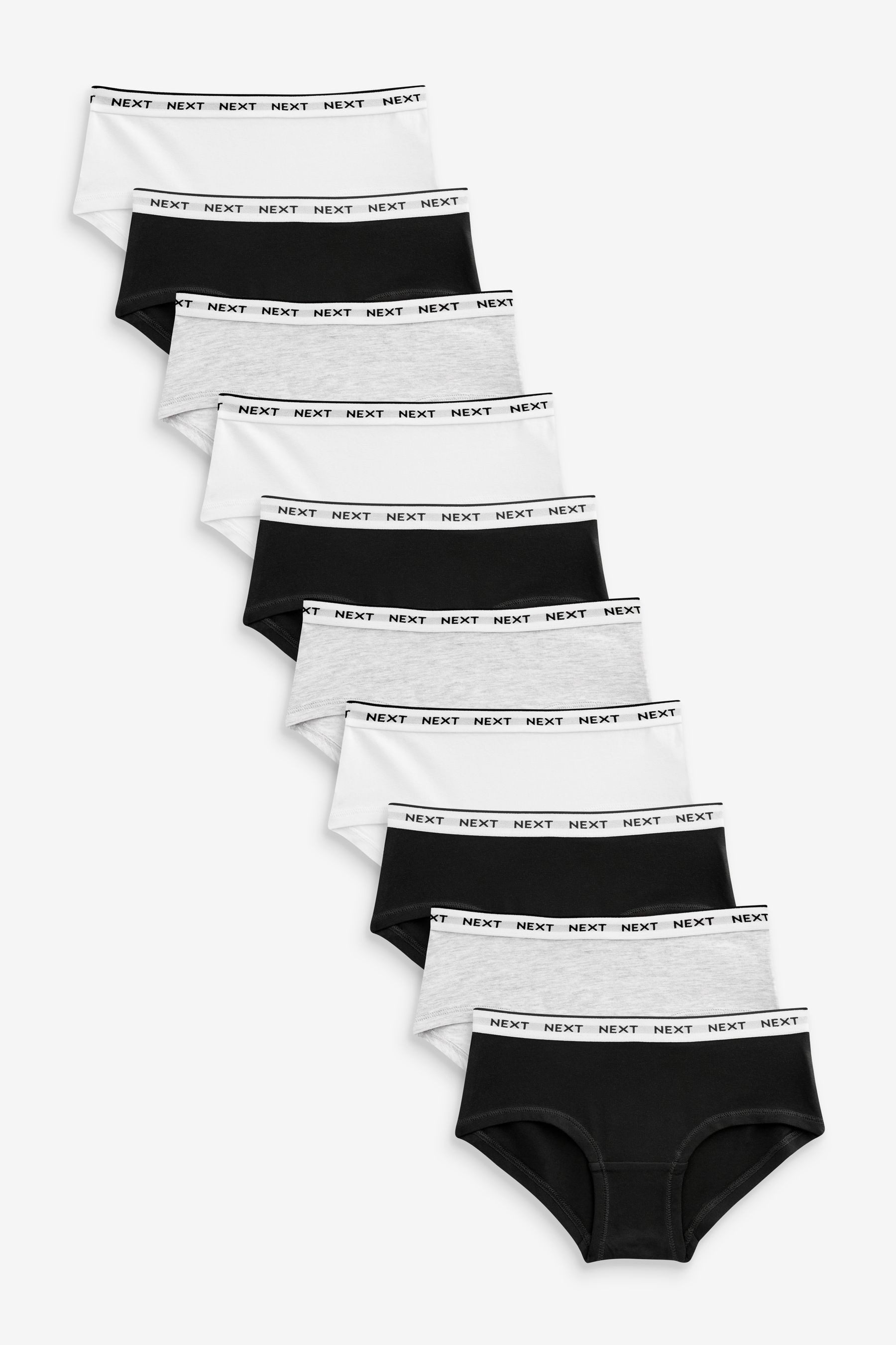 Hipster Hüftslips im 10er-Pack