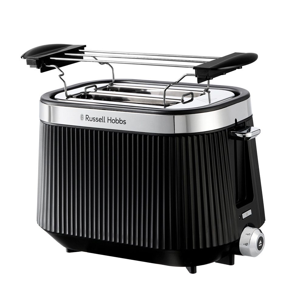 RUSSELL HOBBS Toaster 26760-56, 980 W, 2extra breite Toastschlitze, 6 Bräunungsstufen