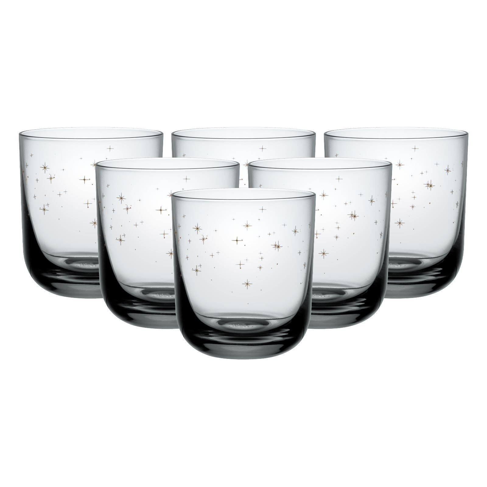 Glas Winter Glow Wassergläser 200 ml 6er Set