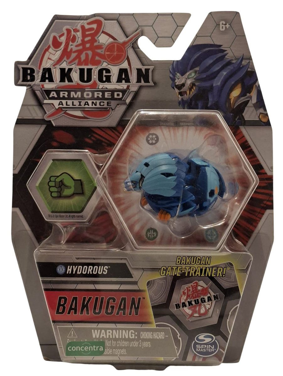 Spin Master Actionfigur Bakugan Armored Alliance Hydorous Transformierbare Figur Gate Trainer