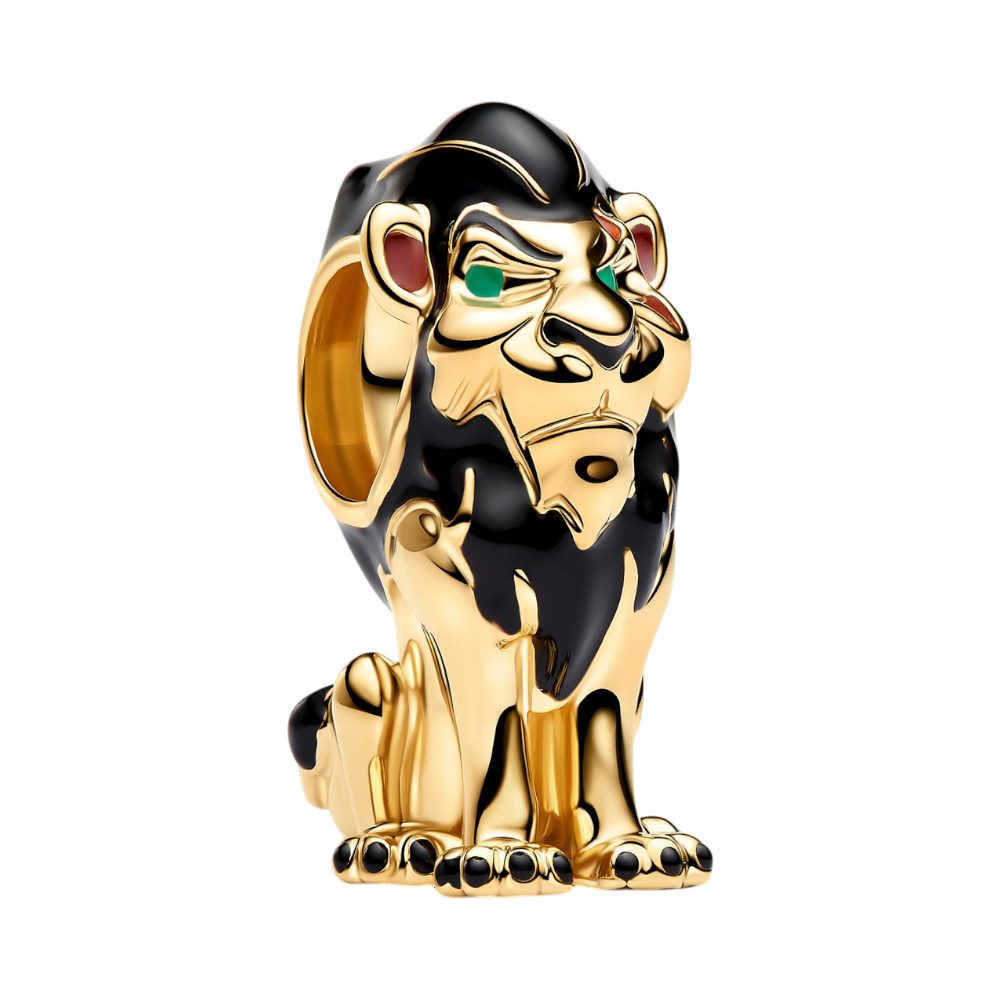 Pandora Charm-Einhänger 764330C01, Vergoldet, König der Löwen, Disney