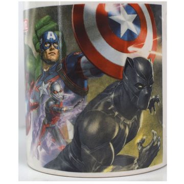 MARVEL Geschirr-Set Marvel Avengers Geschirrset aus Porzellan Geschenkset Frühstücksset