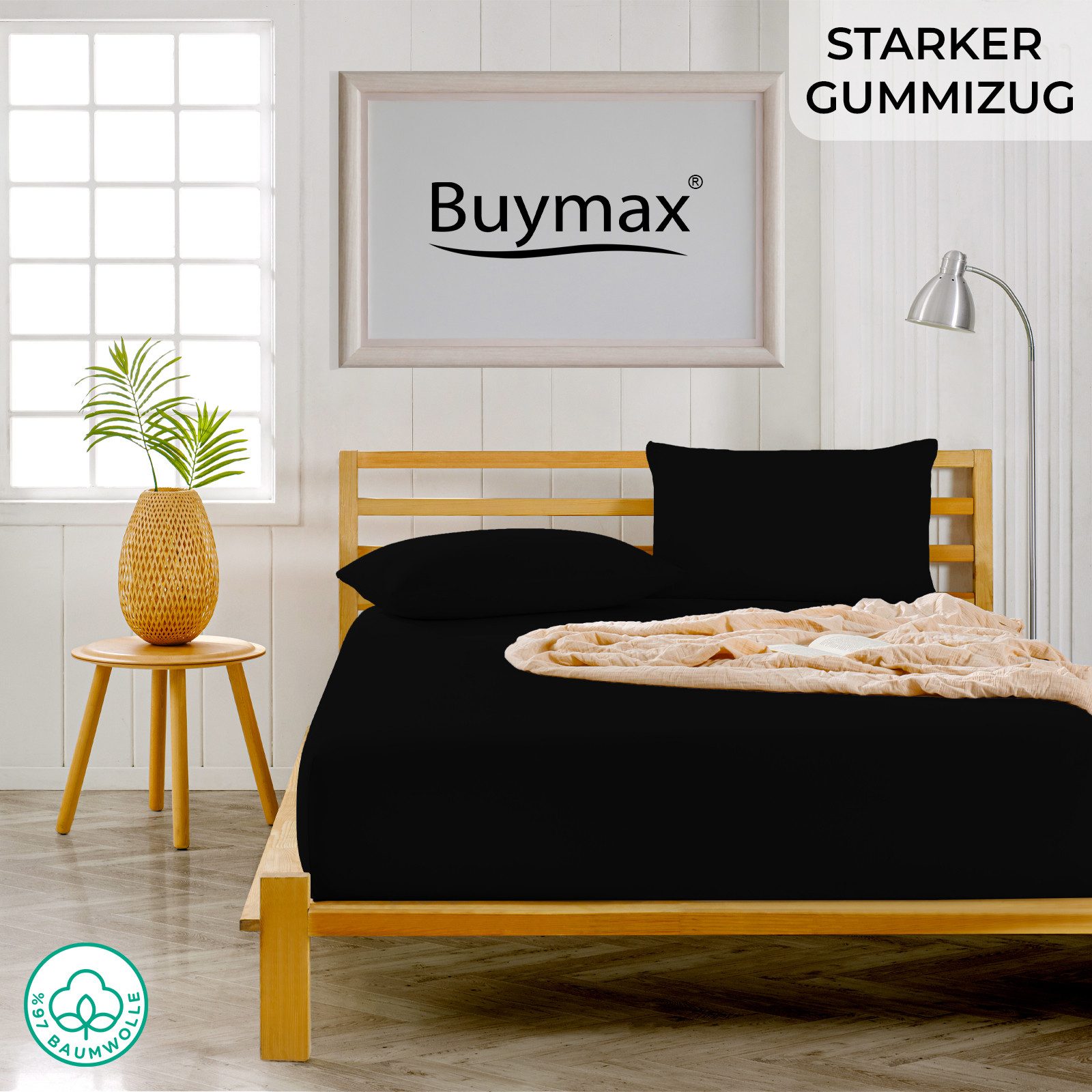 Buymax Spannbettlaken Wasserbett Spannbettlaken für Boxspringbetten Matratz günstig online kaufen
