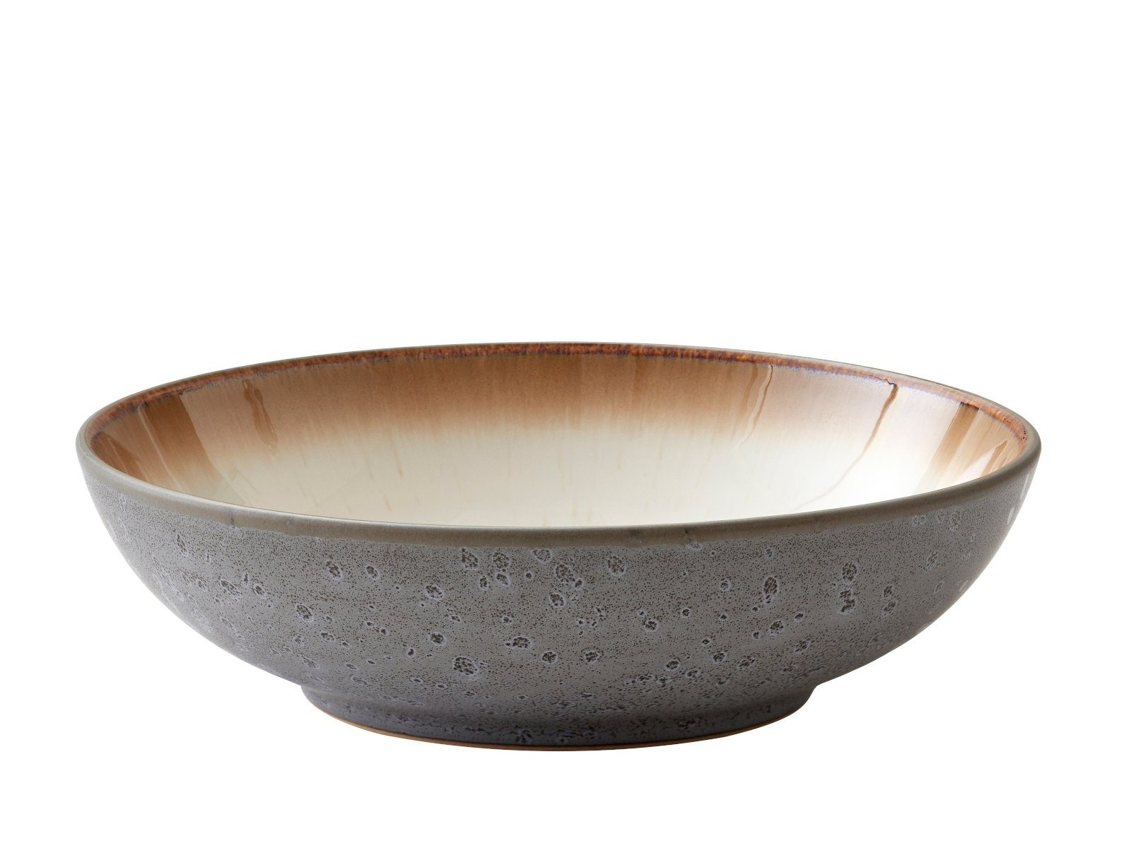 Bitz Паста тарелка Паста тарелка matt grey / shiny cream 20 cm, Паста тарелка 20 cm Grau(Creme