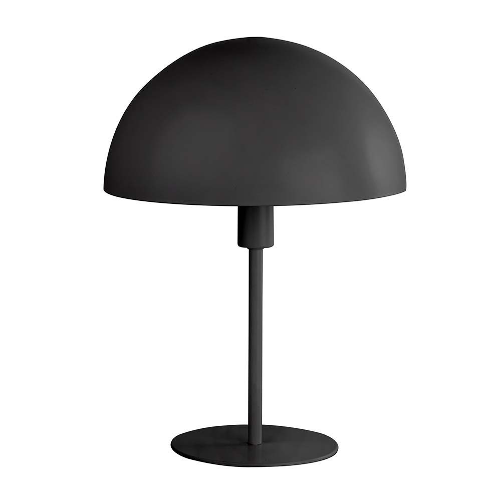 etc-shop Tischleuchte, Leuchtmittel nicht inklusive, Tischleuchte Lampe  Beistellleuchte Metall Schwarz Nachttischleuchte