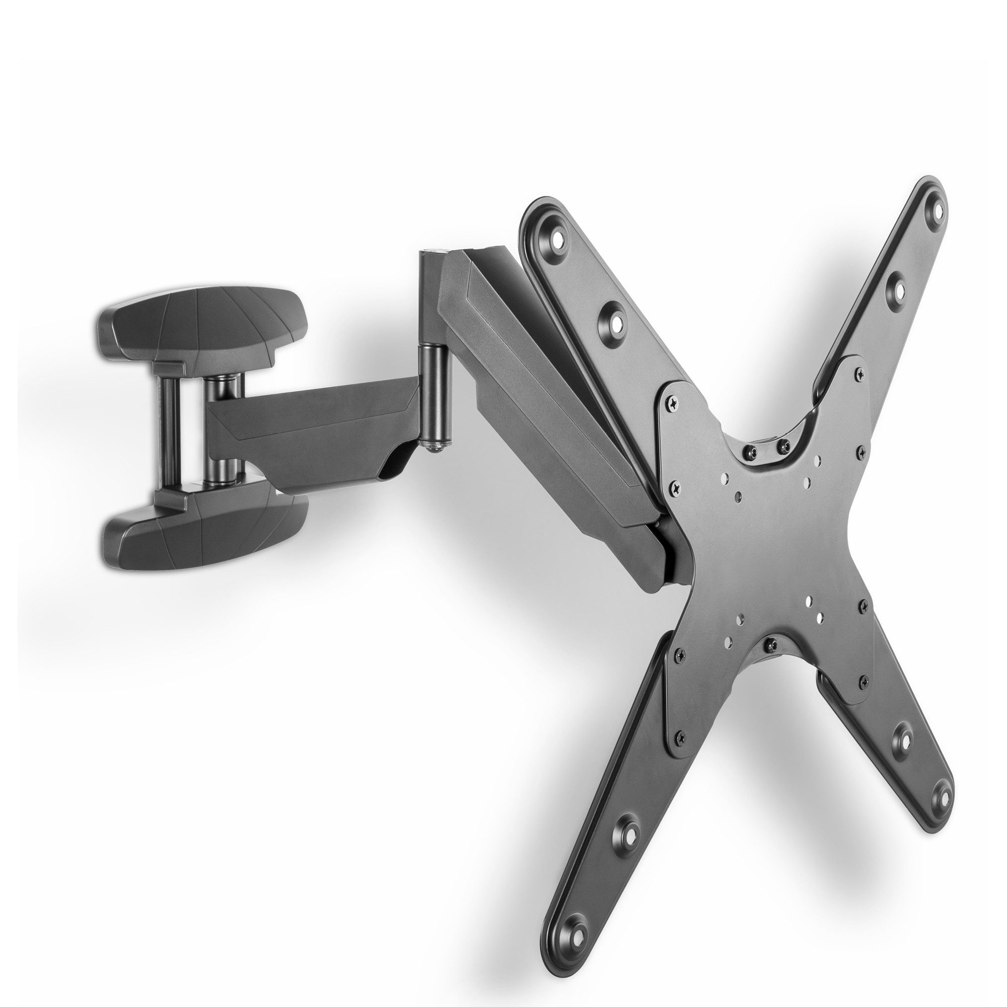 Xantron TV-Wandhalterung für TV Monitore 23-55", höhenverstellbar, vollbeweglich, ERGOLINE-440B, (bis 55 Zoll, ausziehbar bis 56,5 cm, schwenkbar, neigbar, drehbar)