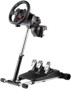 Logitech G29 für PS & PC inkl Schalthebel + Wheel Stand Pro Deluxe V2 Controller-Halterung