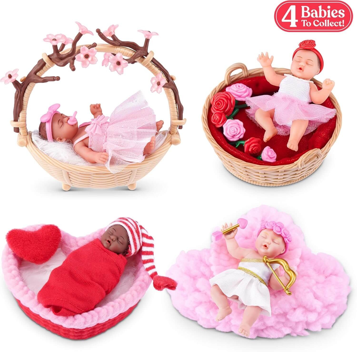 ZURU Minipuppe ZURU 77759 - My Mini Baby Sweet Hearts - Überraschungs-Kugel