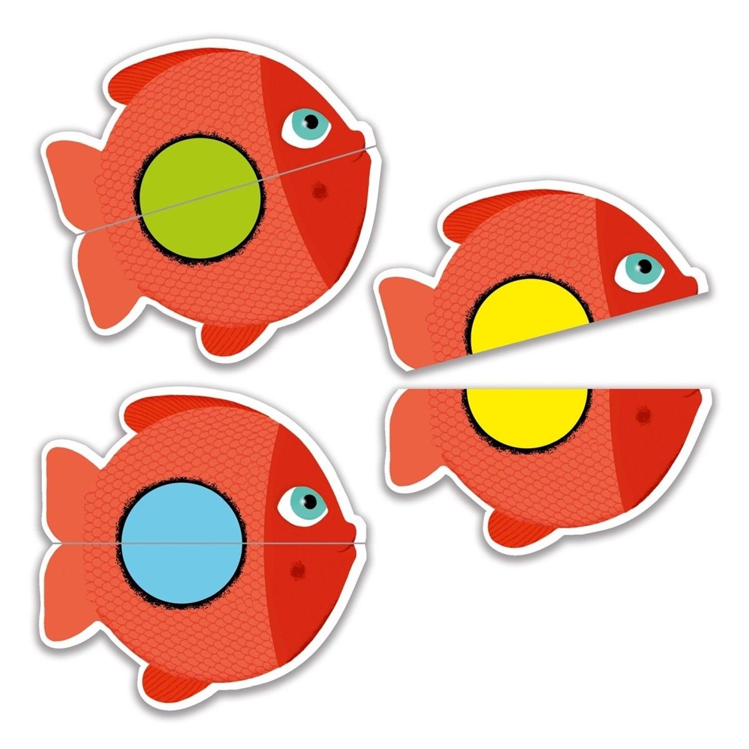 DJECO Spiel DJ05060 Kartenspiel für Kleine: Little Puzzle