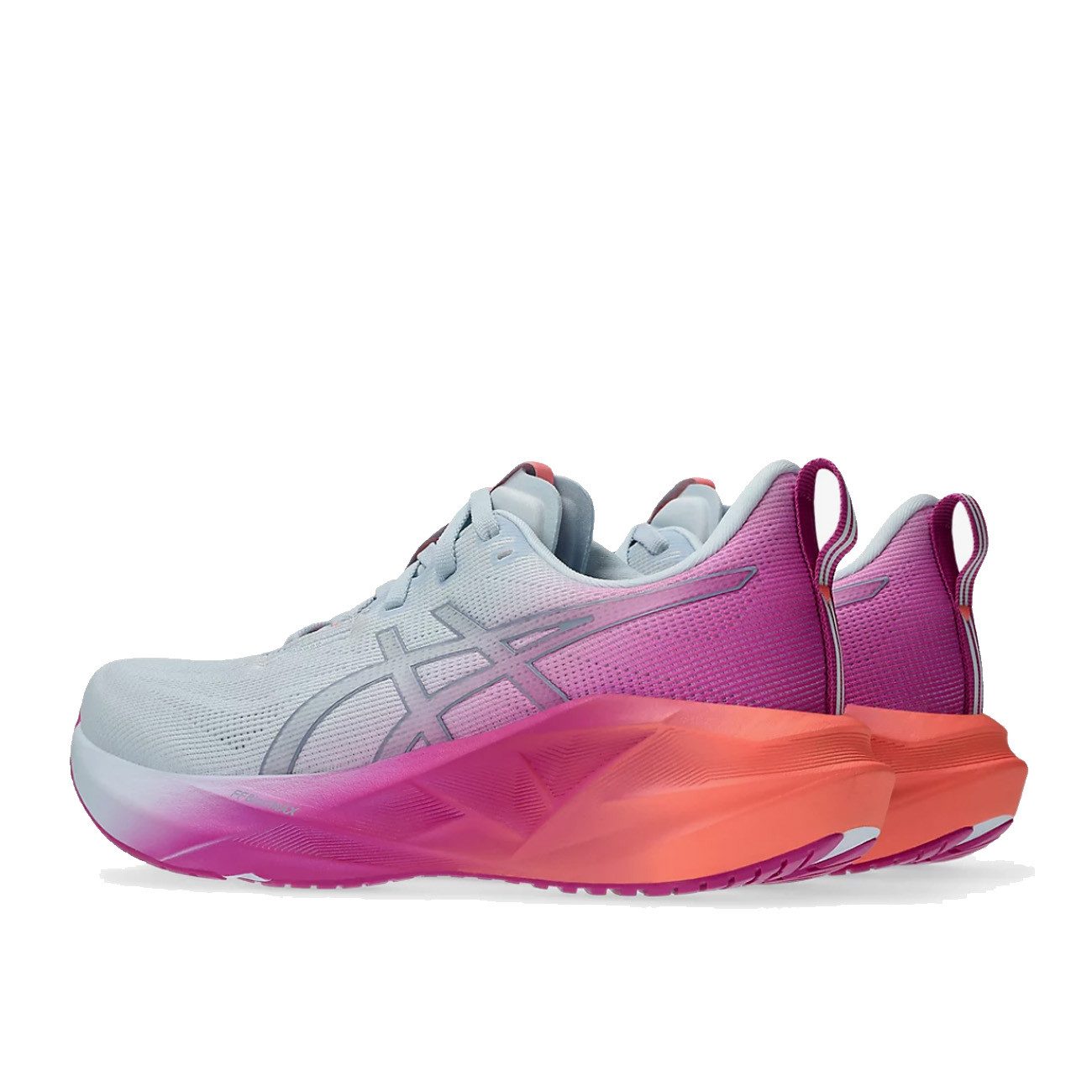 Asics Asics Novablast 5 Damen Sunny Sizzle Sky Digital Sakura Laufschuh