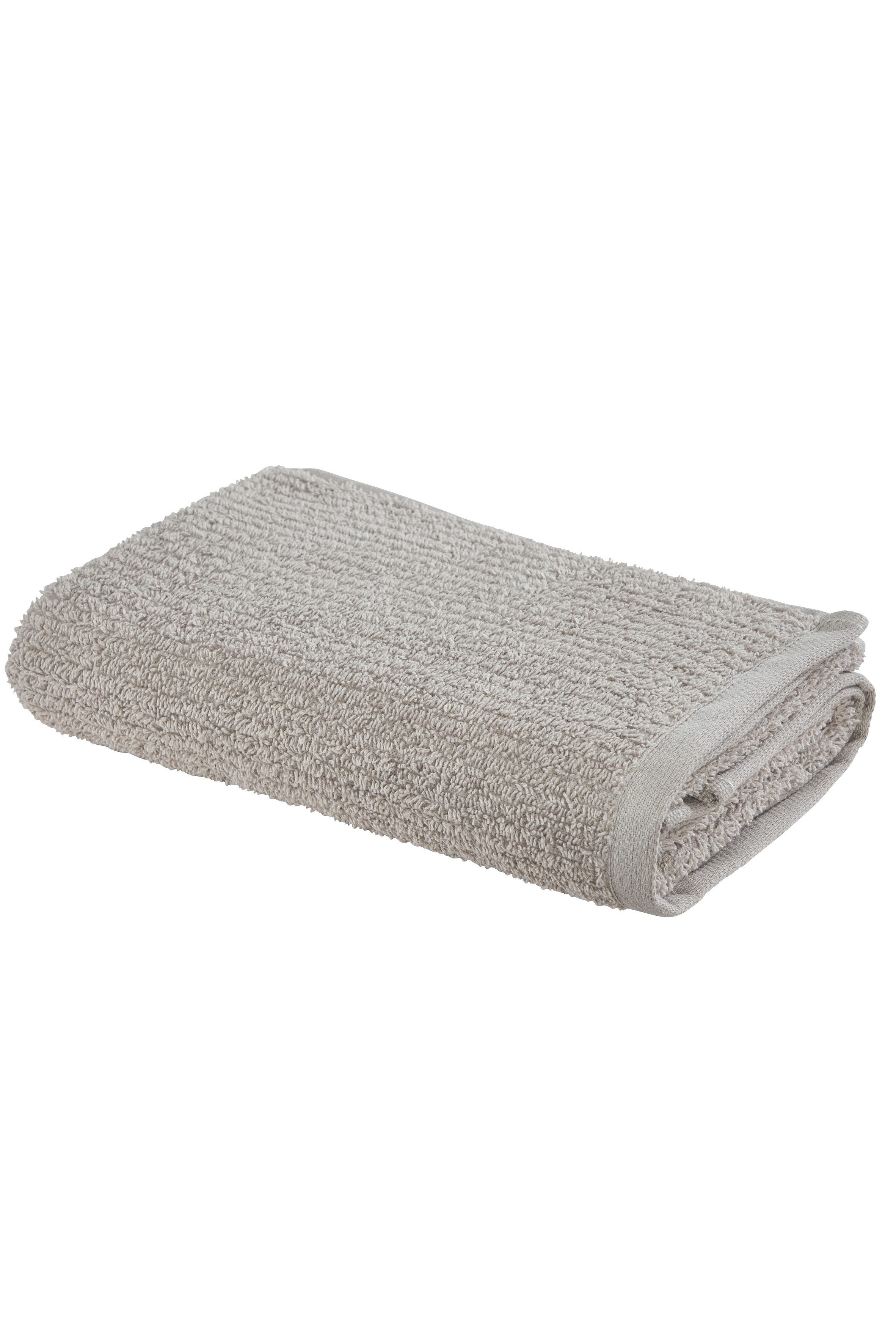 OTTO home Handtuch Riva, 50x100, Premium Handtücher, 500 gr/m², Webfrottier (1-St), Hoch-Tief-Struktur, Streifen, weich, 5 Jahre Garantie