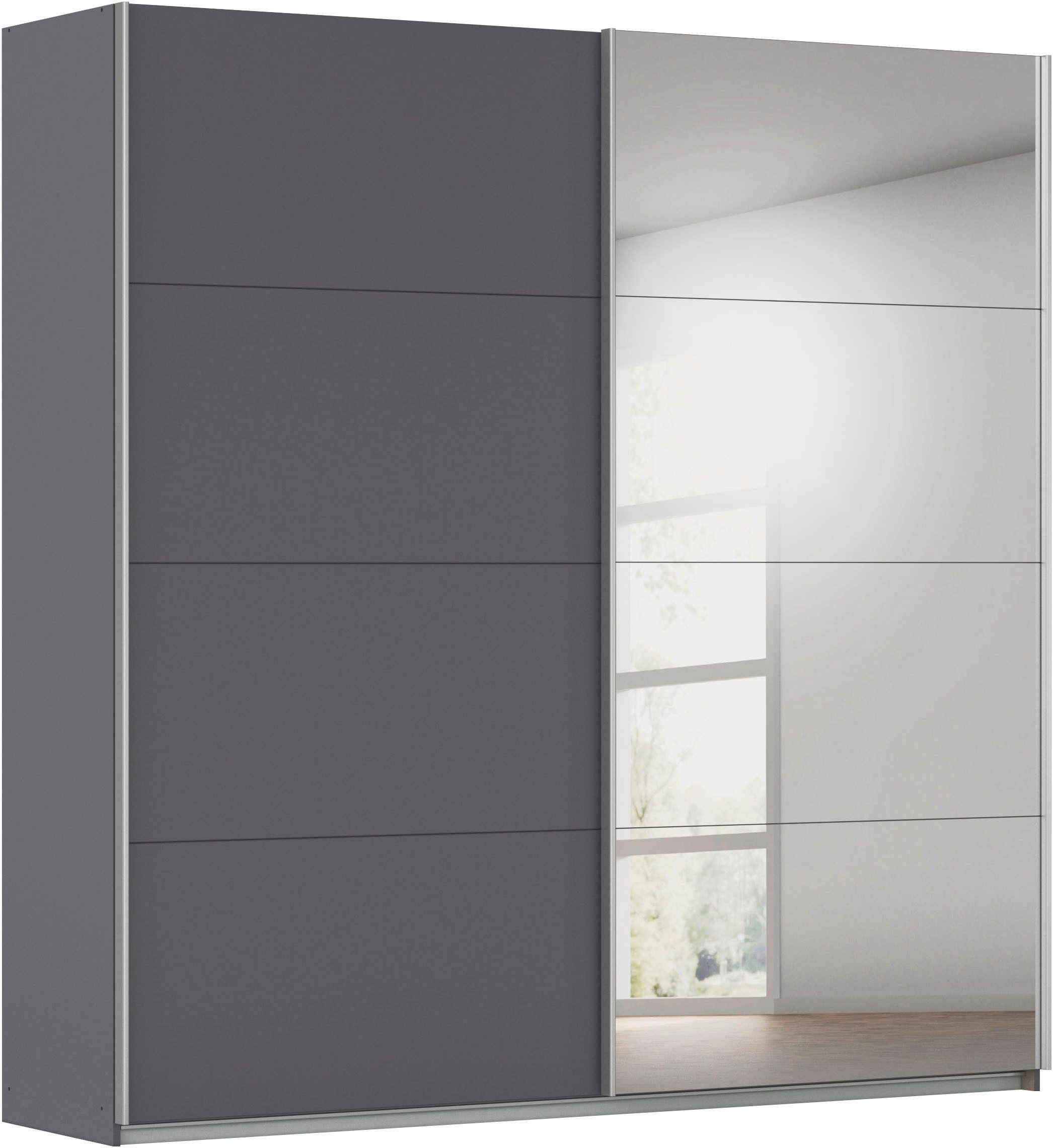 OTTO home Kleiderschrank Mehrzweckschrank Schwebetürenschrank Mietswohnung Schlafzimmer CORTONA (erhältlich in Breite: 136/181/203/226/271/315/360 cm, Höhe: 210/229 cm) in 3 Ausstattungen BASIC/CLASSIC/PREMIUM (SOFT-CLOSE) MADE IN GERMANY