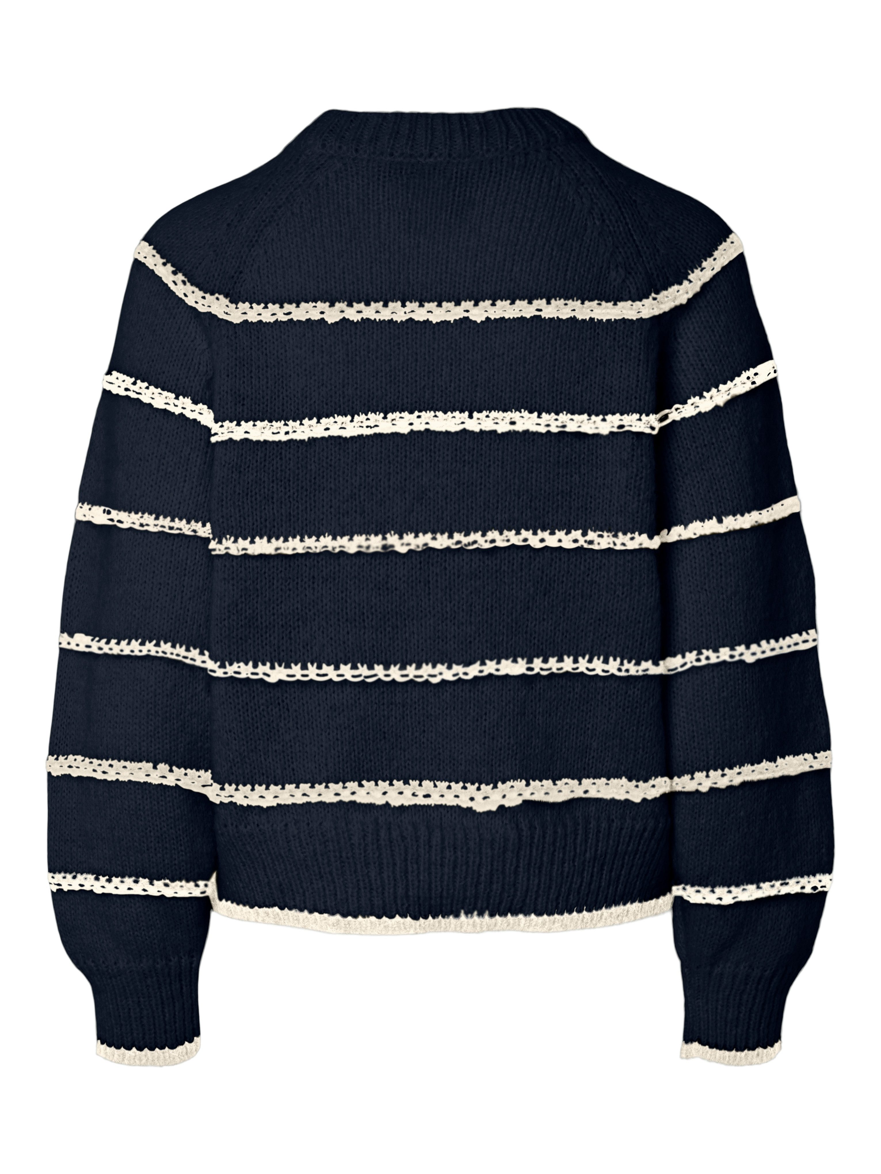 pieces Strickpullover PCNELIA LS O-NECK KNIT günstig online kaufen