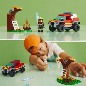 LEGO® Konstruktionsspielsteine Feuerwehr-Pickup (60393), LEGO® City, (97 St), Made in Europe