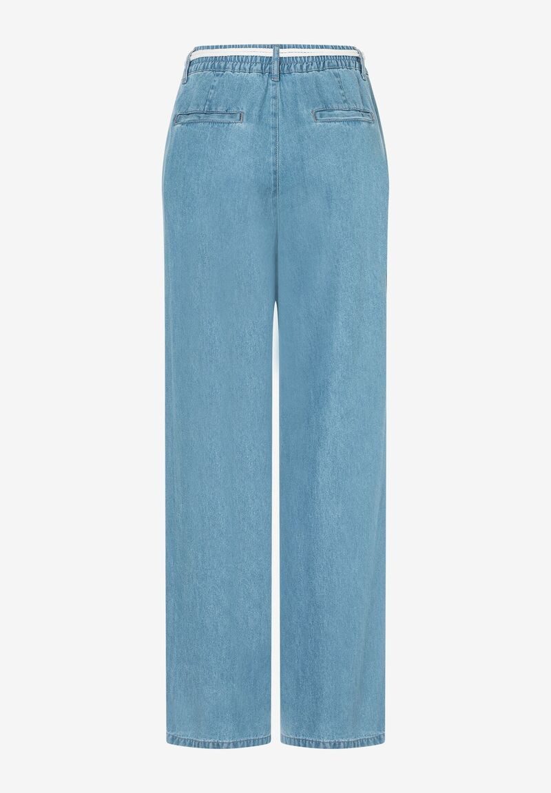 MORE&MORE Stoffhose Lyocell Denim Pants günstig online kaufen