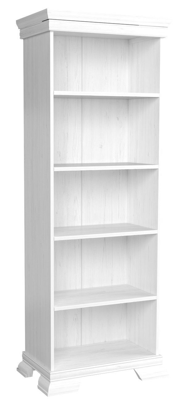 Feldmann-Wohnen Bücherregal Kora, 68cm 5-Fächer rustikal andersen pinie