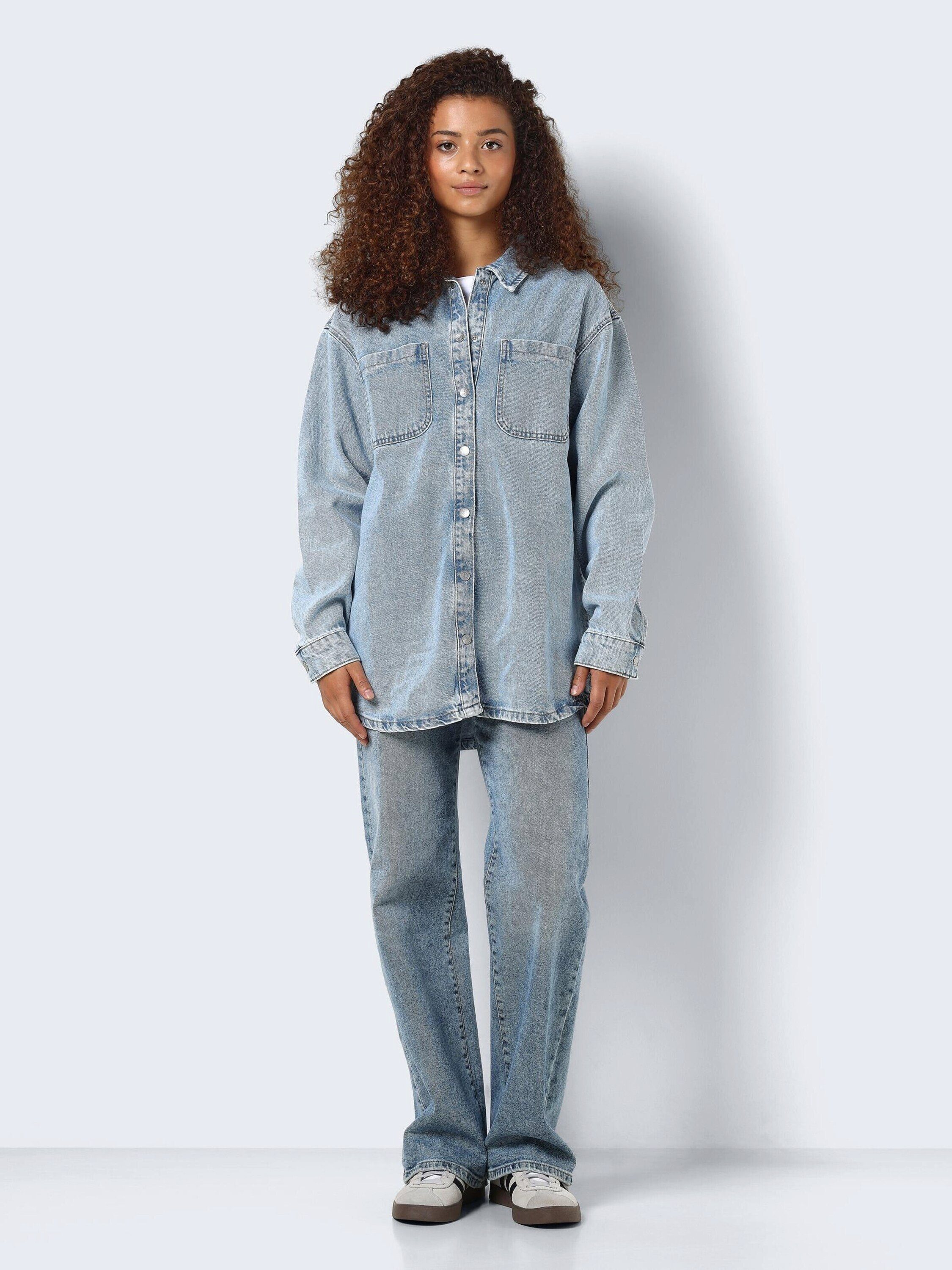 Noisy may Jeansjacke Alva (1-St) Plain/ohne Details günstig online kaufen